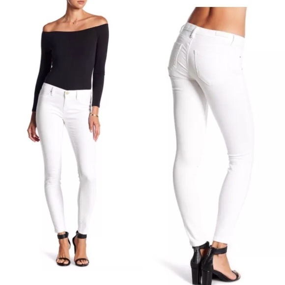 BLANKNYC Women's White Denim Spray On Slim Skinny Jeans Multi sizes - Picture 1 of 9